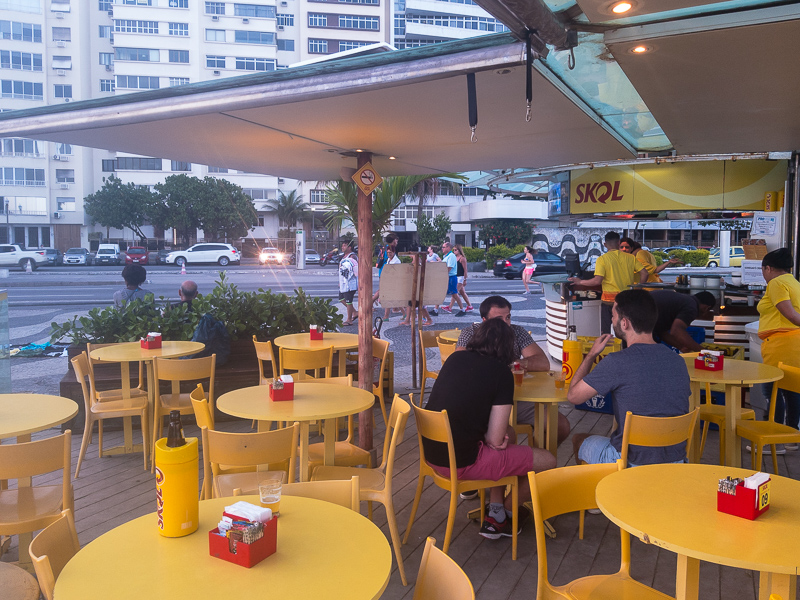 Quiosque em Copacabana