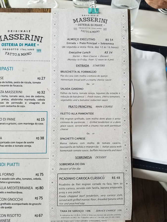 Restaurante Masserini Osteria di Mare