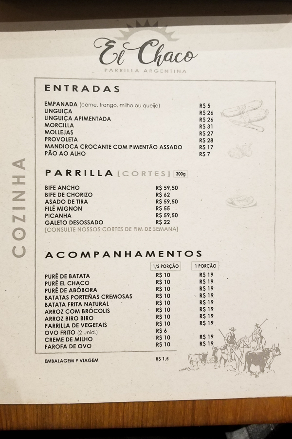 Restaurante El Chaco Parrilla Argentina